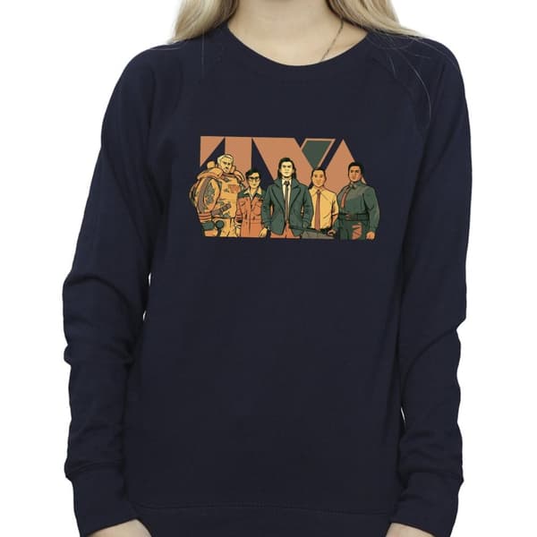 Marvel Womens/Ladies Loki TVA Group Sweatshirt