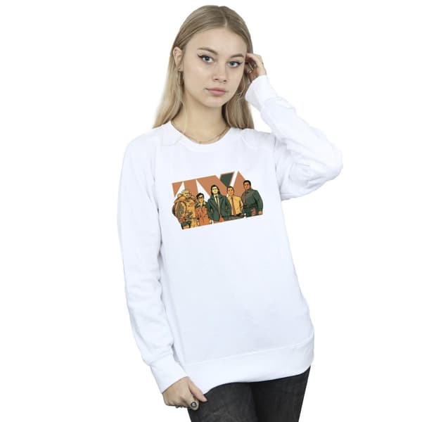 Marvel Dam/Tjej Loki TVA Group Sweatshirt