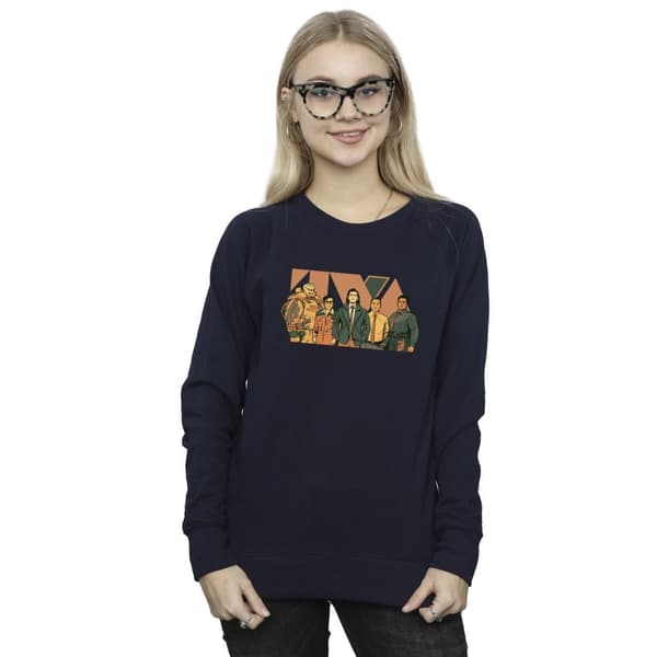 Marvel Womens/Ladies Loki TVA Group Sweatshirt