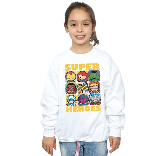 Marvel Kawaii Super Heroes-tröja för flickor