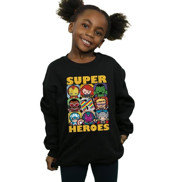 Marvel Kawaii Super Heroes-tröja för flickor