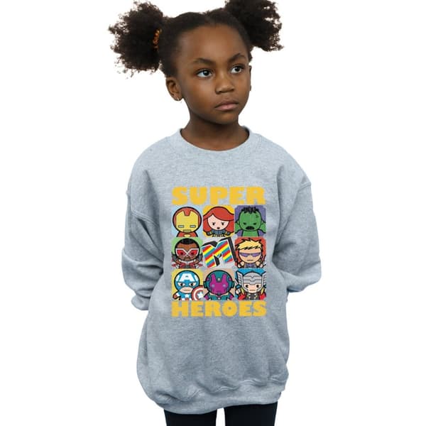 Marvel Kawaii Super Heroes-tröja för flickor