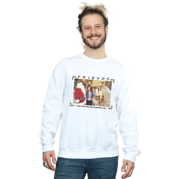 Friends Mens I Am The Holiday Armadillo Sweatshirt