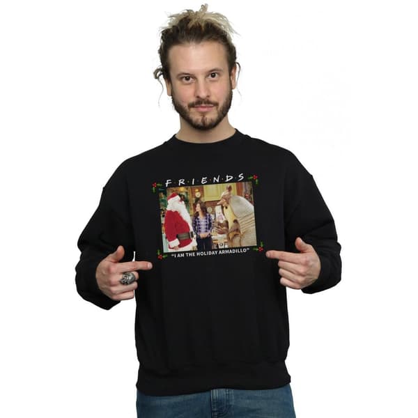 Friends Mens I Am The Holiday Armadillo Sweatshirt
