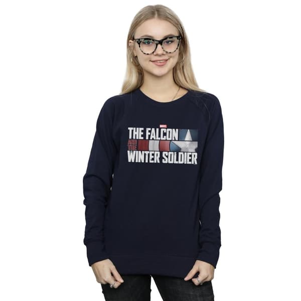 Marvel Womens/Ladies The Falcon And The Winter Soldier Logo Sweatshirt