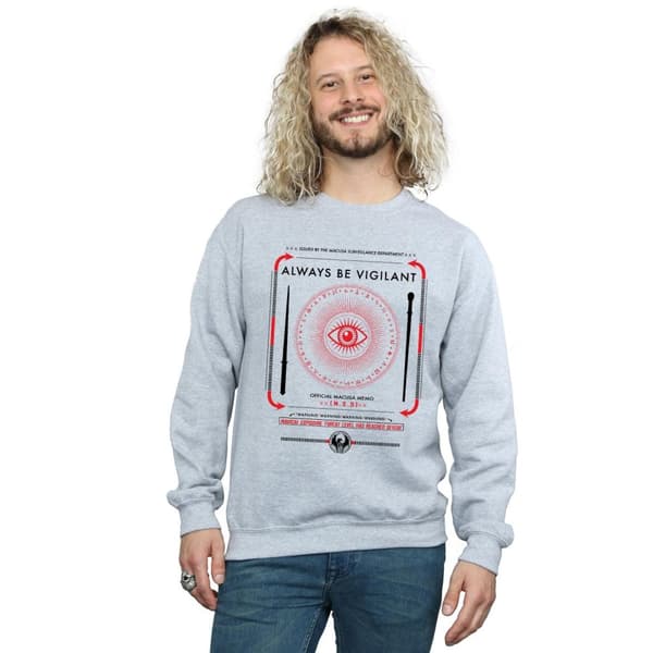 Fantastic Beasts Sweatshirt Always Be Vigilant för herrar