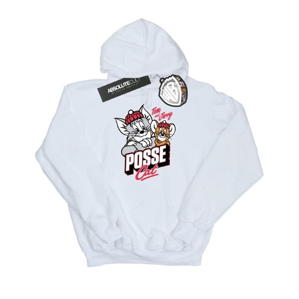Tom And Jerry Posse Cat-hoodie för män