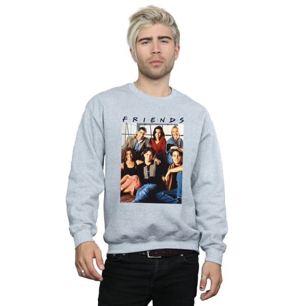 Friends Sweatshirt med fönster för gruppfoto