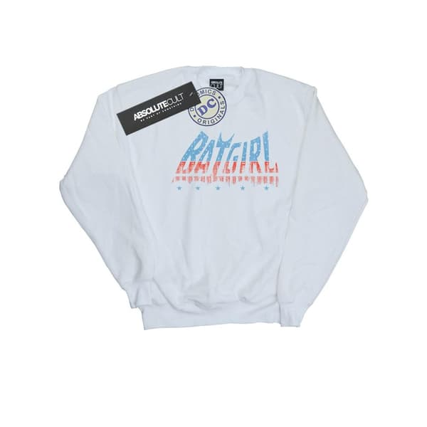 DC Comics Mens Batgirl American Logo Sweatshirt