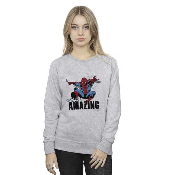 Marvel Dam/Tjej Spider-Man Amazing Sweatshirt