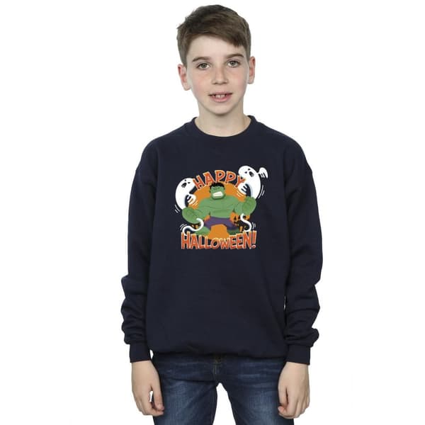 Marvel Boys Hulk Happy Halloween Sweatshirt