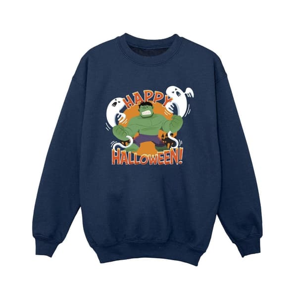 Marvel Boys Hulk Happy Halloween Sweatshirt