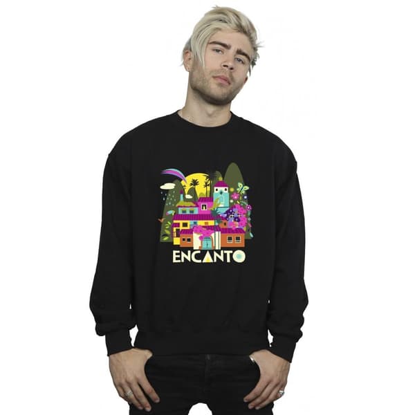 Disney Mens Encanto - Sweatshirt med många hus
