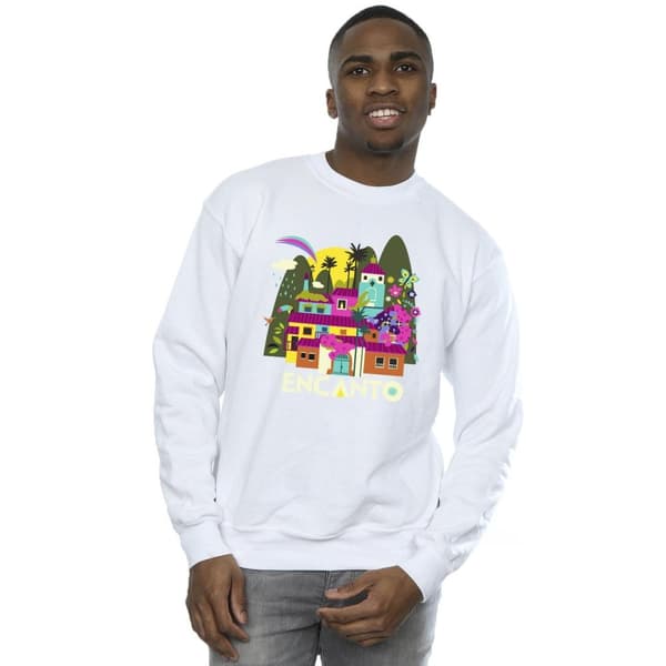 Disney Mens Encanto - Sweatshirt med många hus