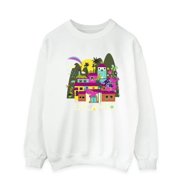 Disney Mens Encanto - Sweatshirt med många hus