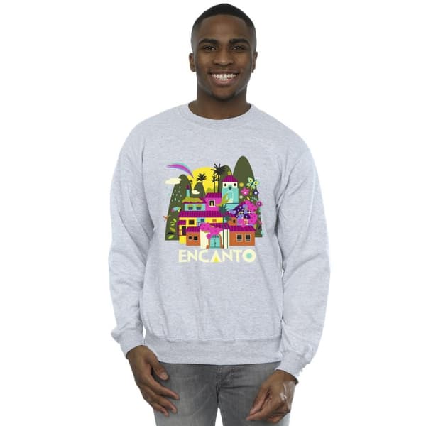 Disney Mens Encanto - Sweatshirt med många hus