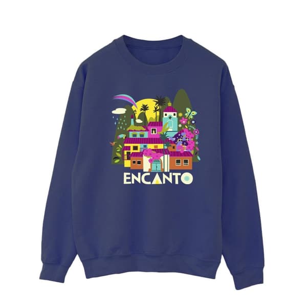 Disney Mens Encanto - Sweatshirt med många hus