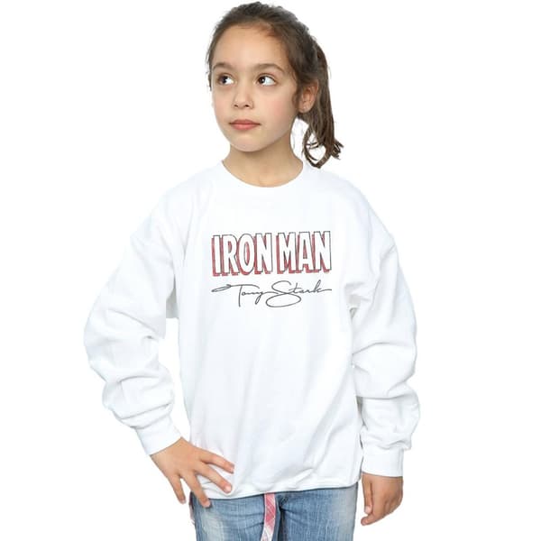 Marvel Girls Iron Man AKA Tony Stark Sweatshirt