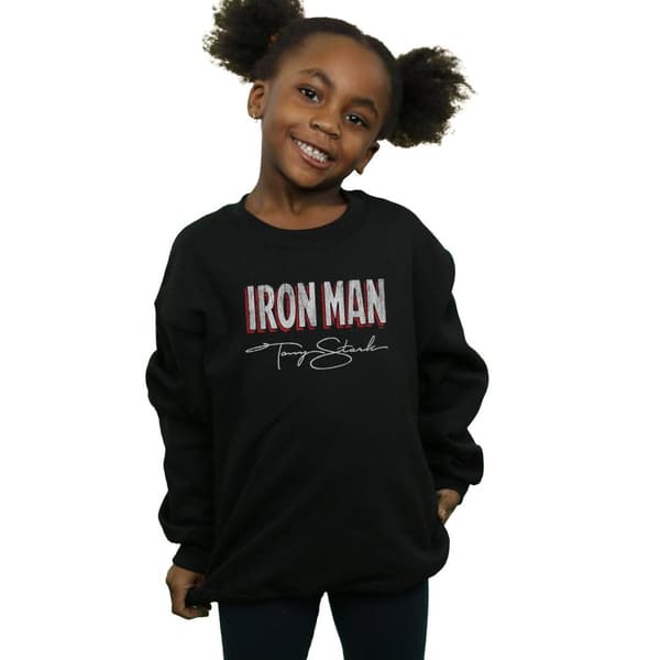 Marvel Girls Iron Man AKA Tony Stark Sweatshirt