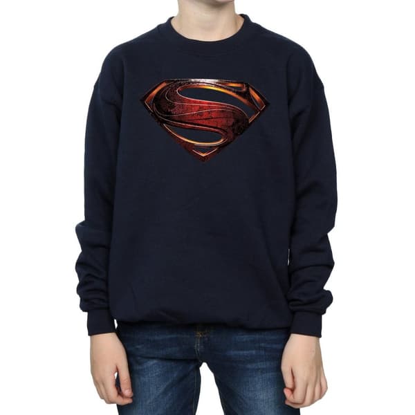 DC Comics Boys Justice League Movie Superman Emblem Sweatshirt
