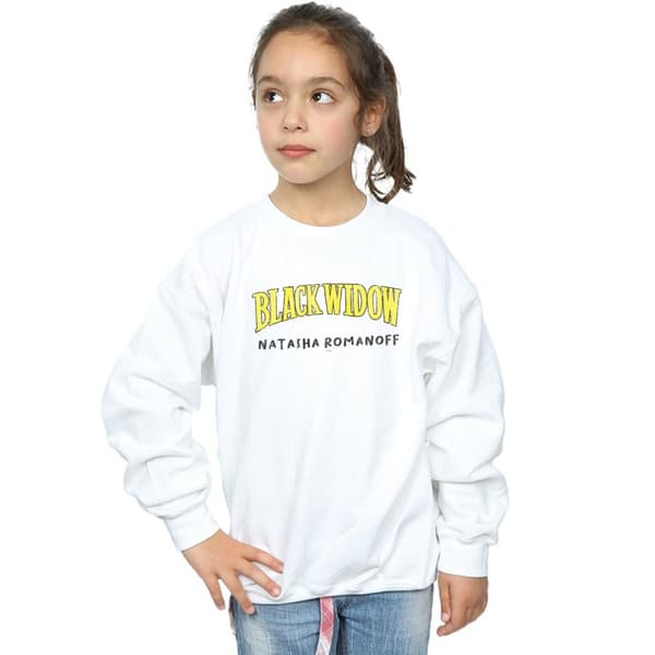 Marvel Girls Black Widow AKA Natasha Romanoff Sweatshirt