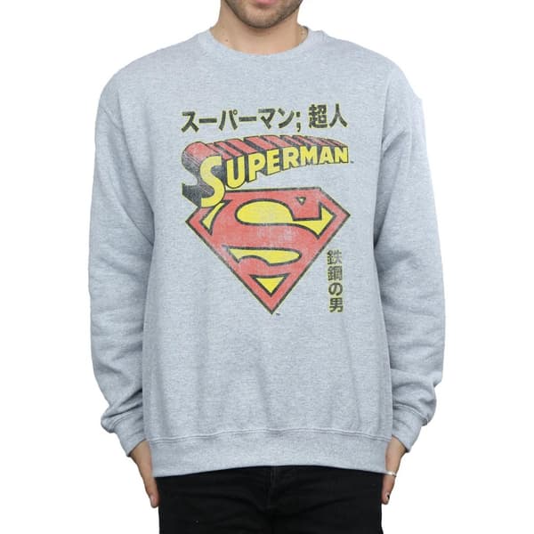 DC Comics Mens Superman Shield Sweatshirt