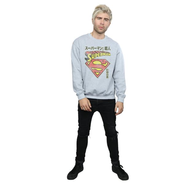 DC Comics Mens Superman Shield Sweatshirt