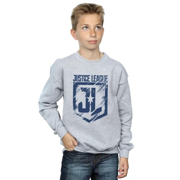 DC Comics Pojkar Justice League Movie Indigo Logo Sweatshirt