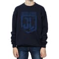 Miniatyrbild 3 av 5: DC Comics Pojkar Justice League Movie Indigo Logo Sweatshirt