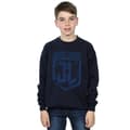 Miniatyrbild 2 av 5: DC Comics Pojkar Justice League Movie Indigo Logo Sweatshirt