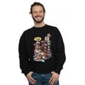 Miniatyrbillede 2 af 5: Marvel Mens Deadpool Merchandise Royalties Sweatshirt