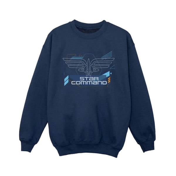 Disney Boys Lightyear Star Command Icons Sweatshirt