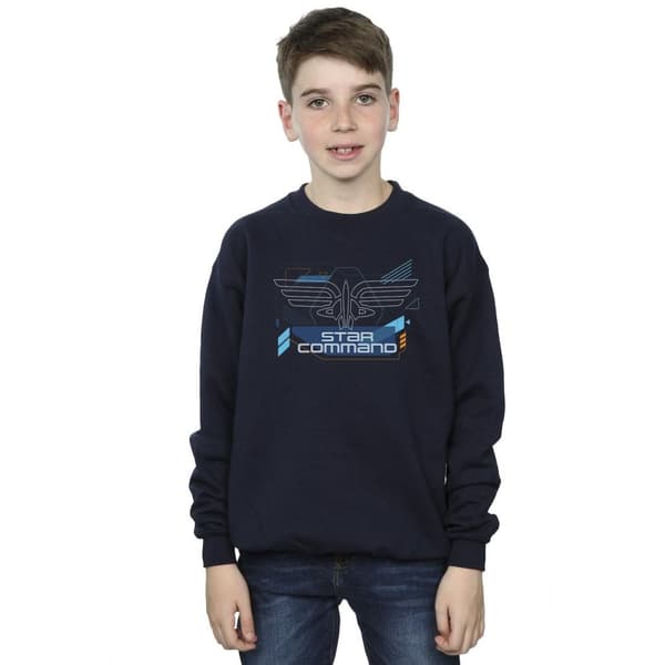 Disney Boys Lightyear Star Command Icons Sweatshirt