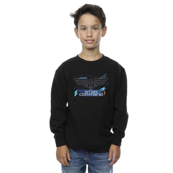 Disney Boys Lightyear Star Command Icons Sweatshirt