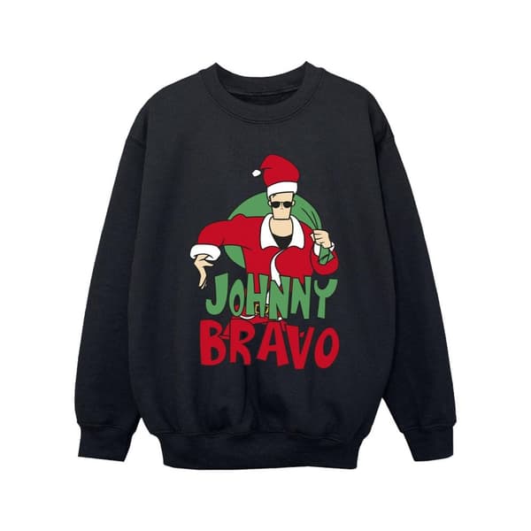 Johnny Bravo Girls Johnny Christmas Sweatshirt