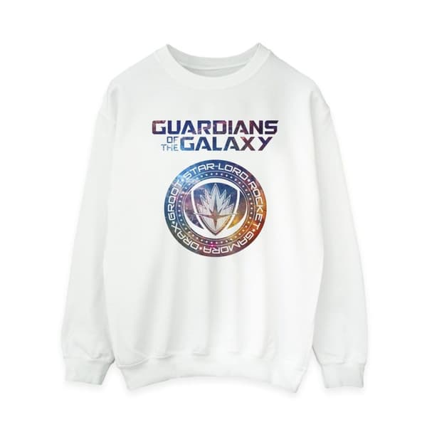 Marvel Dam/Tjej Guardians Of The Galaxy Stars Fill Logo Sweatshirt