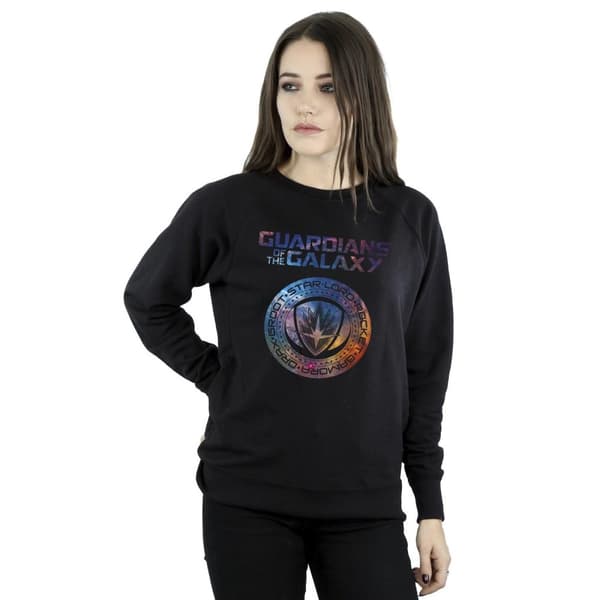 Marvel Womens/Ladies Guardians Of The Galaxy Stars Fill Logo Sweatshirt