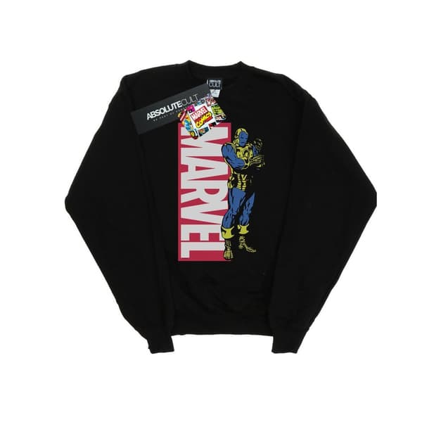 Marvel Boys Iron Man Pop Profile Sweatshirt