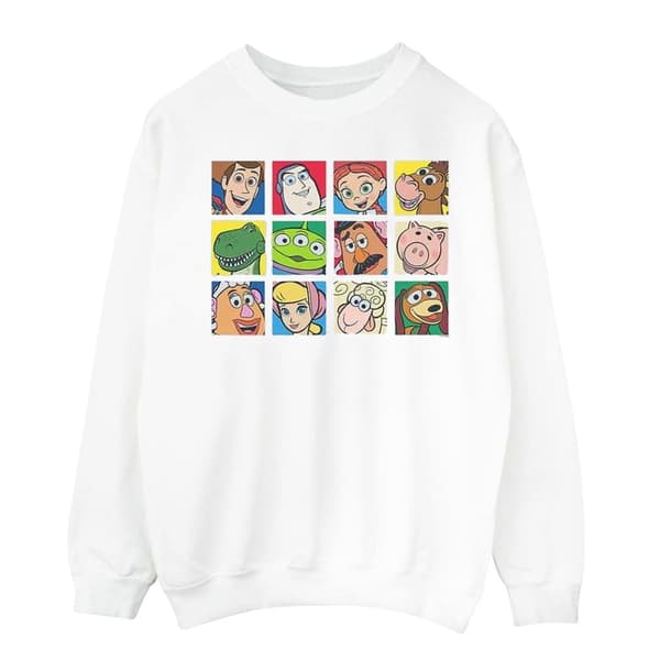 Disney Sweatshirt med fyrkantiga figurer från Toy Story för flickor