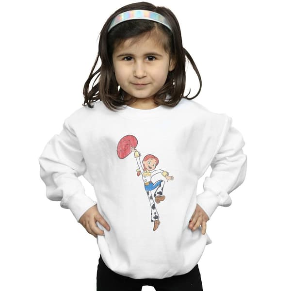 Disney Sweatshirt med Jessie Jump Pose för flickor Toy Story 4