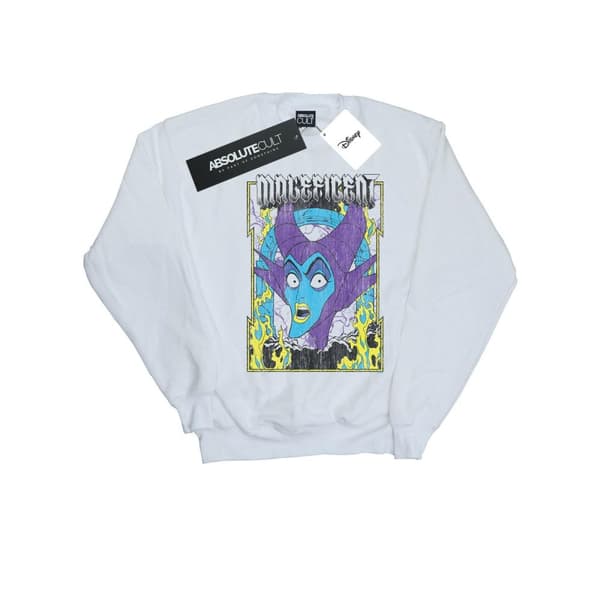 Disney Mens Maleficent Poster Sweatshirt