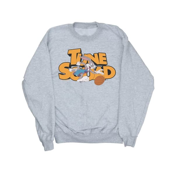 Space Jam: A New Legacy Mens Tune Squad Bugs Bunny Sweatshirt Sports Grey 5XL