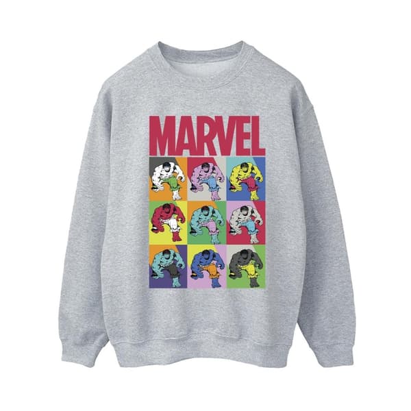 Marvel Dam/Tjej Hulk Pop Art Sweatshirt