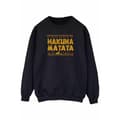 Miniatyrbillede 1 af 3: Disney Womens/Ladies The Lion King Hakuna Matata Sweatshirt