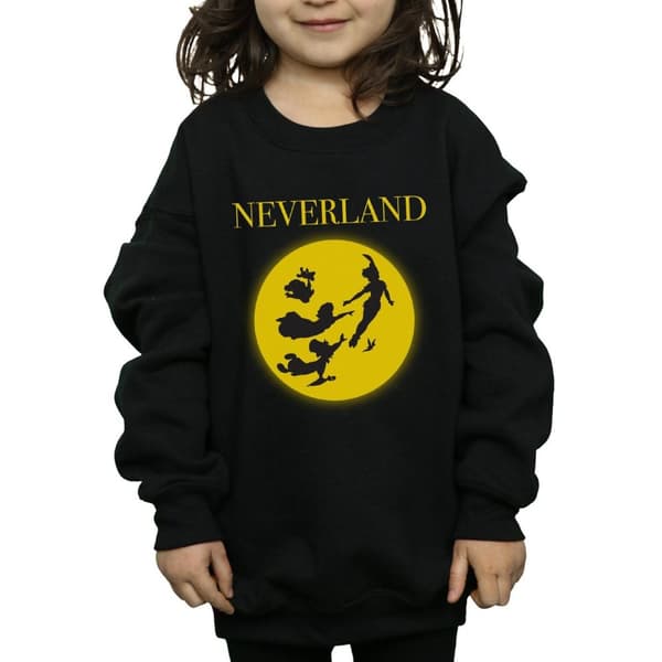 Disney Girls Peter Pan Moon Silhouettes Sweatshirt