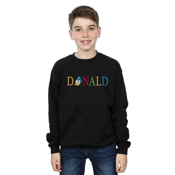 Disney Boys Donald Duck Letters Sweatshirt