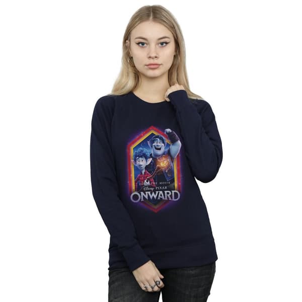 Disney Dam/kvinnor Onward Brothers Crest Sweatshirt