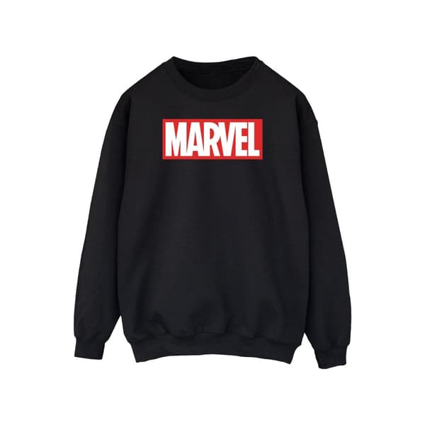 Marvel Comics Sweatshirt med klassisk logotyp
