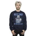 Miniatyrbilde 2 av 3: Star Wars Mens Mandalorian Best Dad Galaxy Sweatshirt