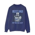 Miniatyrbilde 1 av 3: Star Wars Mens Mandalorian Best Dad Galaxy Sweatshirt